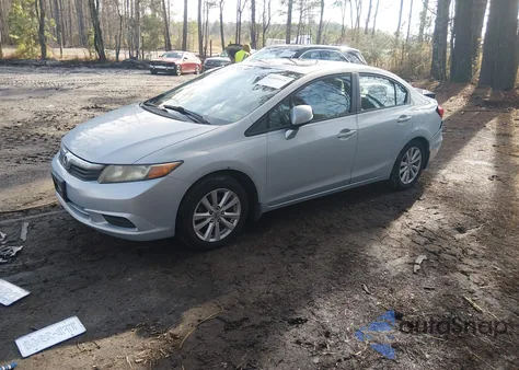 2012 Honda Civic Ex из США, поврежденный, VIN 2HGFB2F87CH546079